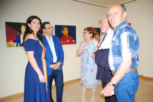 Solo Exhibition of Kristina Oganezova paintings in History museum of Yerevan 