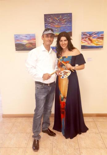 Solo Exhibition of Kristina Oganezova paintings in History museum of Yerevan 